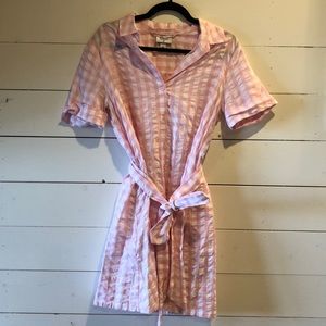Lisa Marie Fernandez for Target pink gingham swing dress
